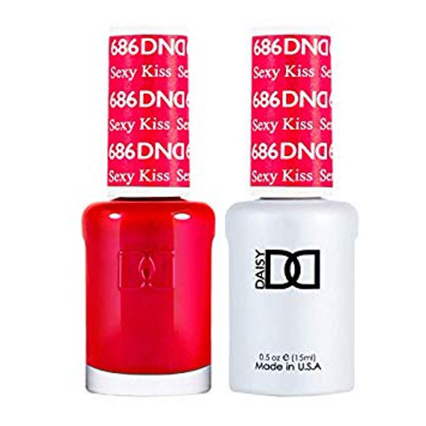DND Nail Polish Gel & Matching Lacquer Set 686 SEXY KISS Walmart