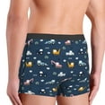 thumbnail image 3 of Goofa Modern Modern Excavator Printed Men's Boxer Briefs Underwear, Moisture-Wicking Underwear, Trunk,Soft and Breathable Cotton Underwear-Small, 3 of 9