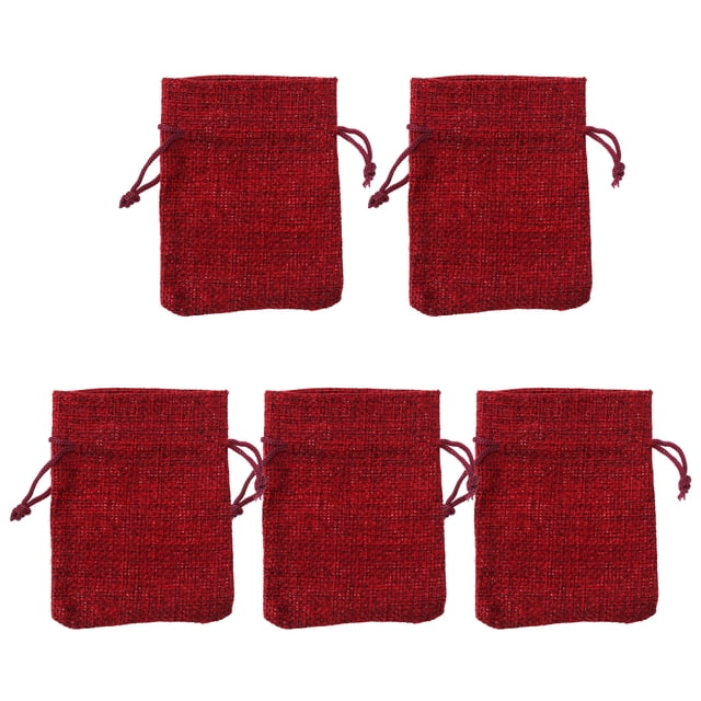 Weiweiguan 50Pcs Festival Drawstring Storage Bags Practical Snack Candy Bags Gift Pouches