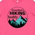 thumbnail image 4 of Inktastic Grandma's Hiking Buddy with Mountains and Trees Youth T-Shirt, 4 of 5