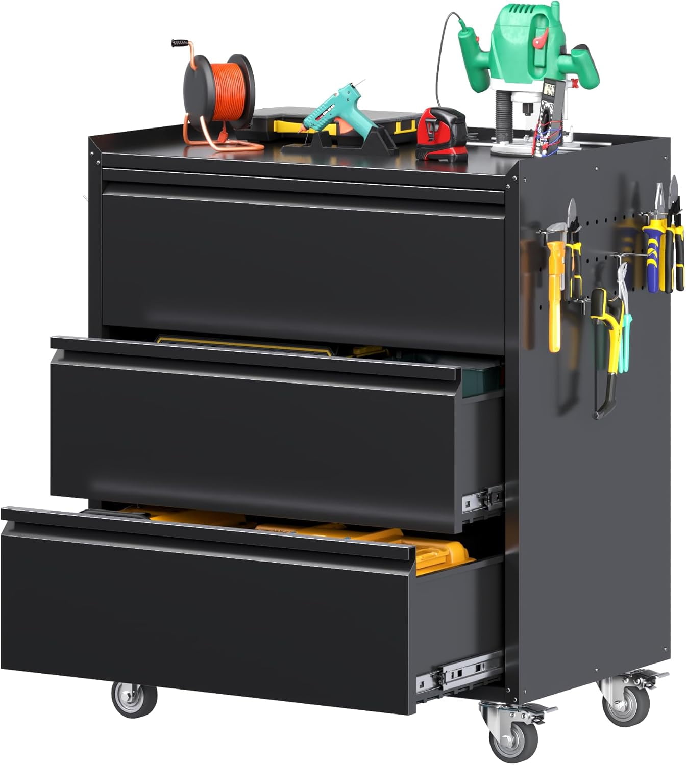 Kennedy Cantilever Tool Boxes, 22 1/8 in W x 10 in D x 12 5/8 in H