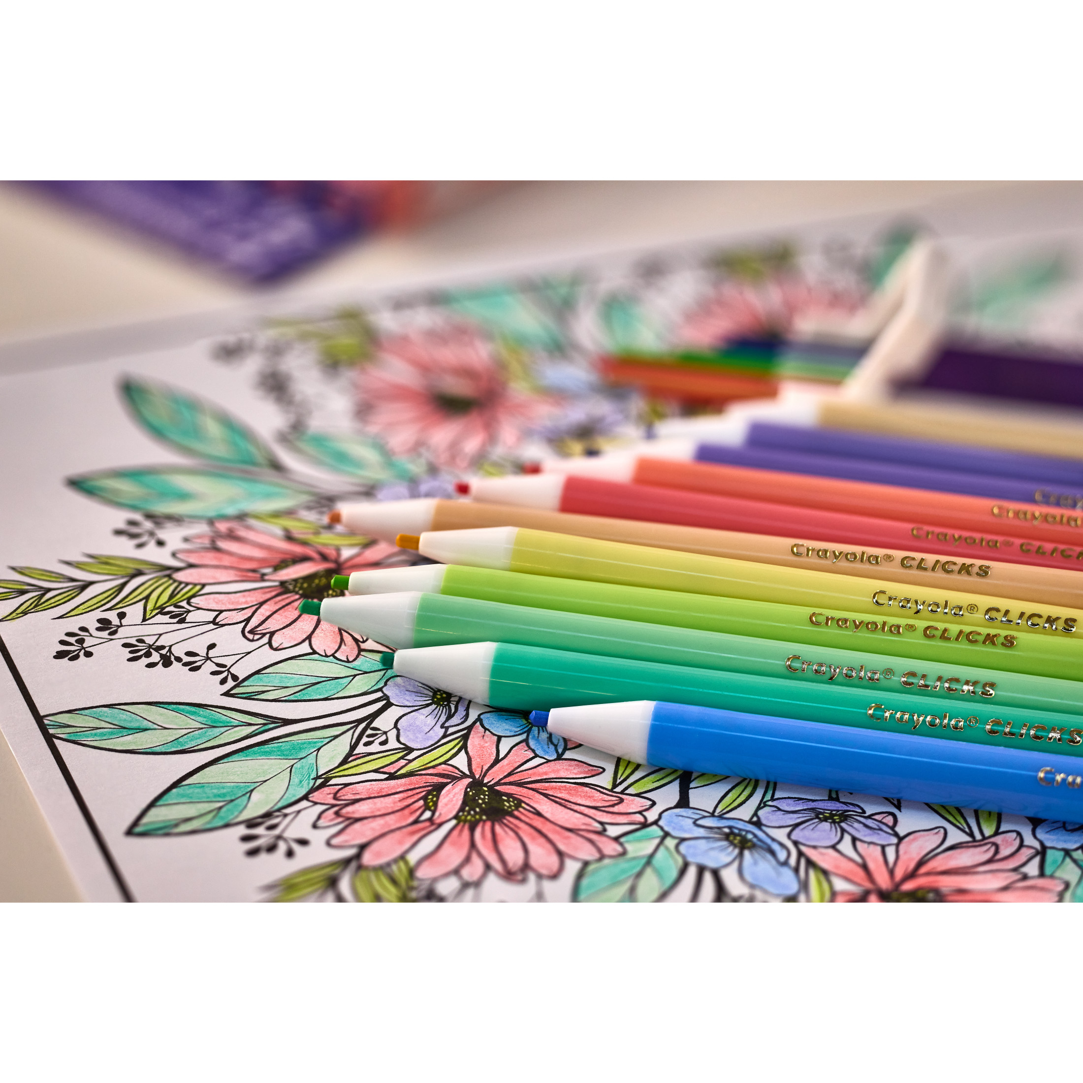 Crayola Clicks 2.0mm Mechanical Colored Pencils, 12-Pack photo 5