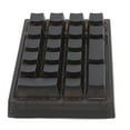 thumbnail image 2 of Teclado numérico de 21 teclas RGB retroiluminado ergonómico pequeño teclado numérico mecánico para computadora portátil negro, 2 of 5