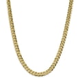 thumbnail image 1 of 14k 8.5mm Beveled Curb Chain (Weight: 78.78 Grams, Length: 24 Inches), 1 of 4