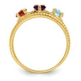 thumbnail image 3 of Finest GoldXMR65-3-7 14K Yellow Gold Family Jewelry Ring Mounting - Size 7, 3 of 5