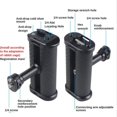thumbnail image 3 of Mini Side Handle Handgrip with Dual 1/4 Screw Mount for Mirrorless Digital Camera DSLR Camera Cage Built-in Wrench, 3 of 9