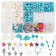 thumbnail image 1 of Kit de joyas PH PandaHall Ocean Theme, juego de 406 piezas de abalorios, 1 of 6