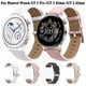 thumbnail image 4 of Leather Replacement Band for Garmin Venu Sq Series 20mm Rose Gold Buckle Strap, 4 of 4