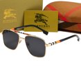 thumbnail image 2 of Gafas Cuadradas Neutrales 2023 De Sol De metal Para Hombres UV400, 2 of 4