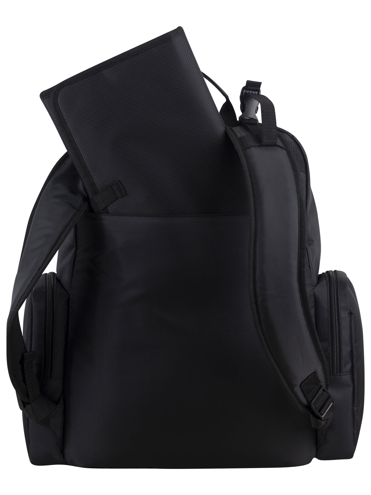 Eastsport Expandable Utopia Backpack Diaper Bag, Black, for Baby, Unisex
