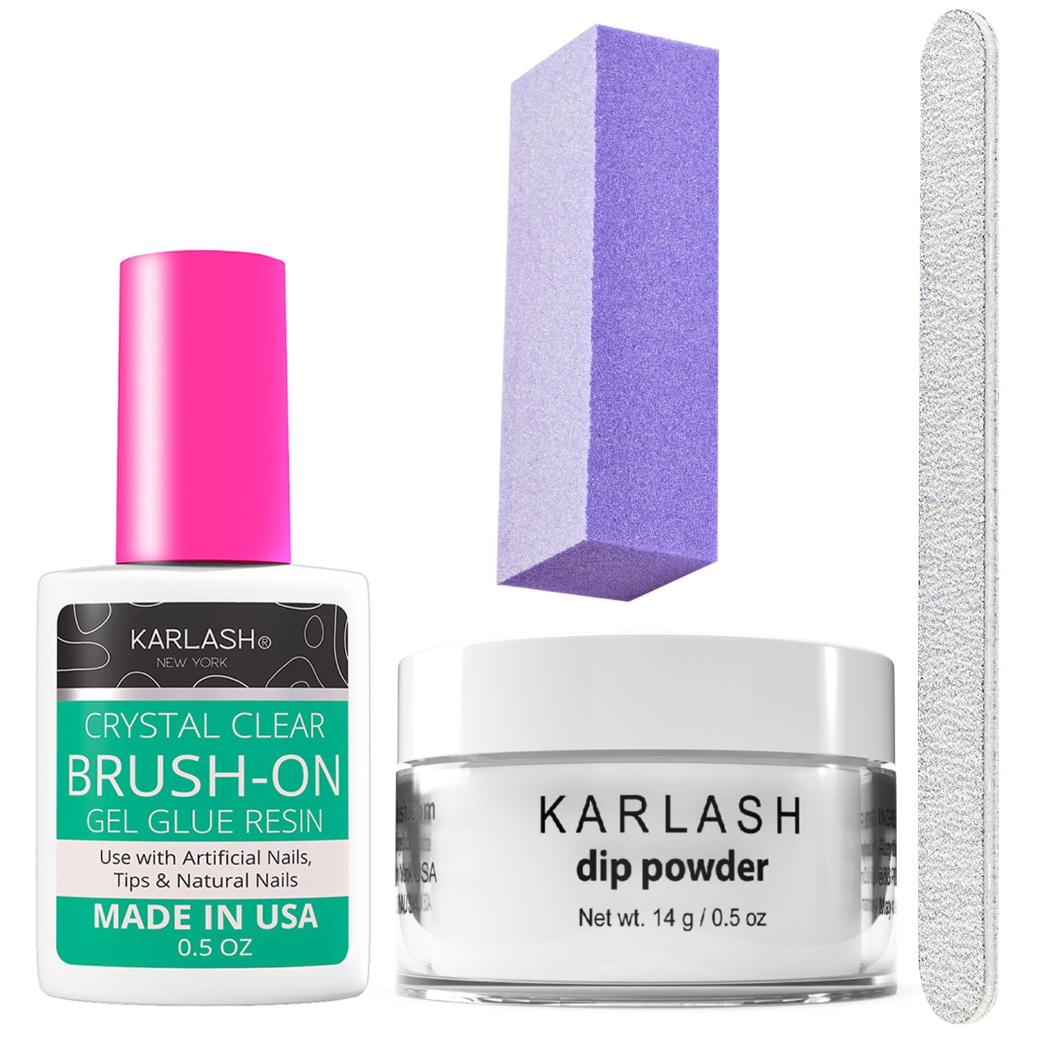 Karlash Nail Repair Kit for Broken Cracked Split Nails. Emergency Easy