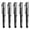 Black, variant on 5 Pcs Mini Gel Pens,Small Pocket Pens,Black Ink Short Small Mini Writing Ballpoint Pens,4.2 Inch Tiny Pens,Smooth Writing Quick-Dry Cute Gel Ink Pens for Pocket Journaling Notebook Notepad,Black