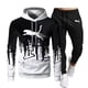 thumbnail image 2 of Conjunto de Sudadera con capucha para hombre, chándal informal a la moda, ropa deportiva para correr, otoño e invierno, novedad, 2 of 4