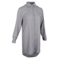 thumbnail image 1 of Prettyia Blusa de vestir de gasa con botones y mangas largas para mujer Sunnimix vestido largo de gasa, 1 of 7