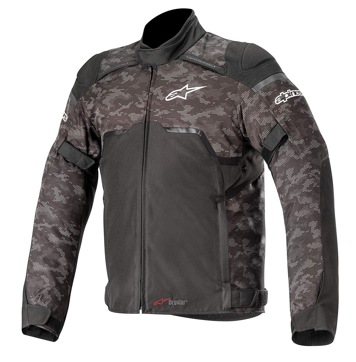 Alpinestars Hyper Mens Drystar Motorcycle Jacket Black/Camo - Walmart ...