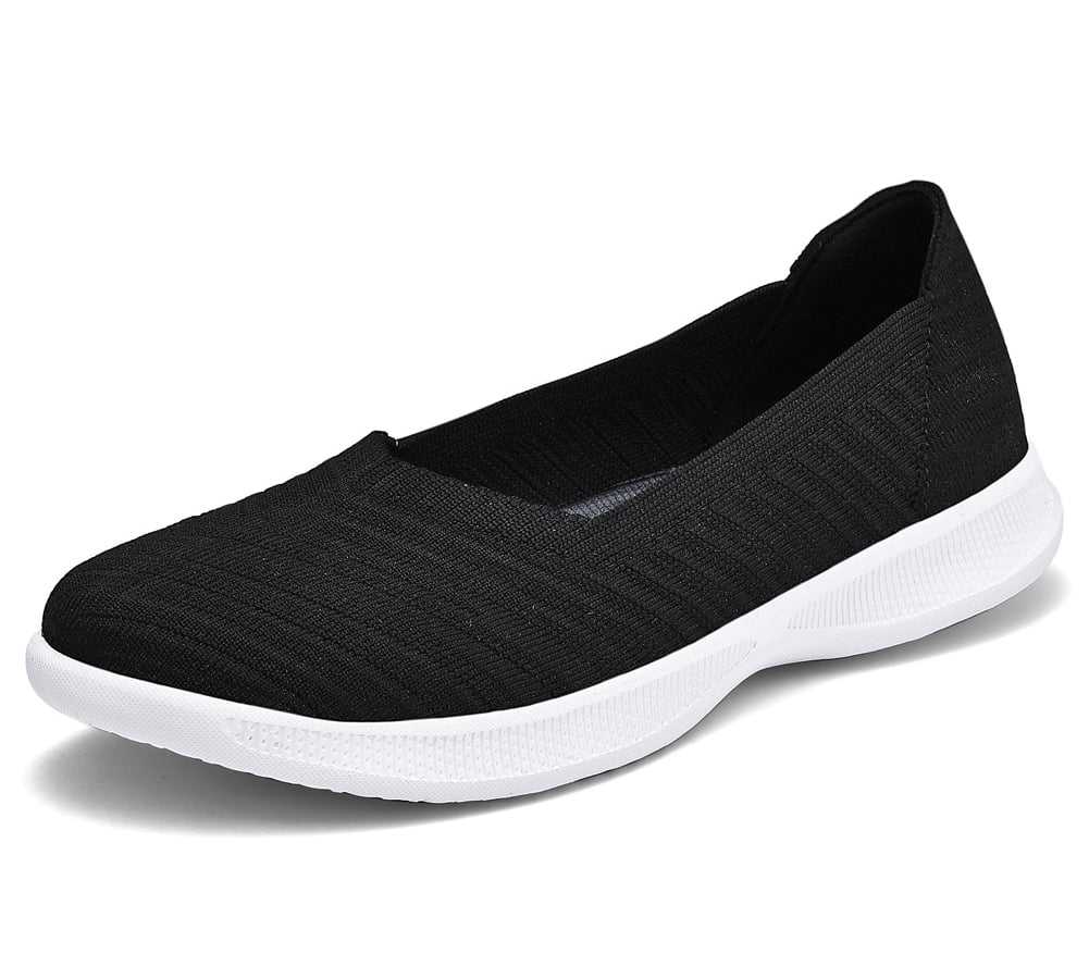 POEMLADY Women's Shoes Casual Loafers Slip on Flat Ballet Comfortable