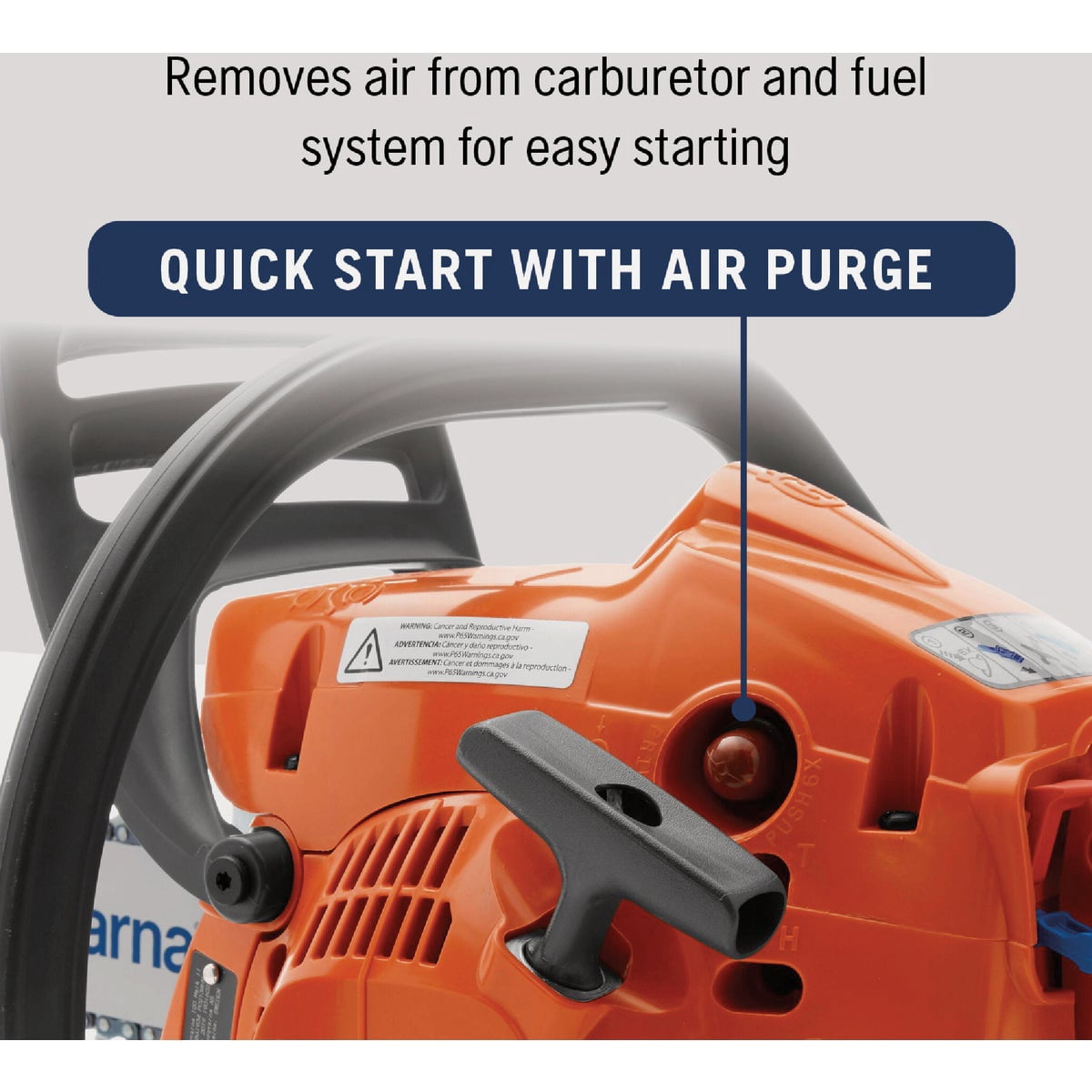 Husqvarna Handheld Outdoor Products Husqvarna 120 Mark II Gas Chainsaw