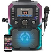 Singing Machine SML271BK CDG Bluetooth Karaoke Machine with lights [MISC ACCESSORY] Bluetooth