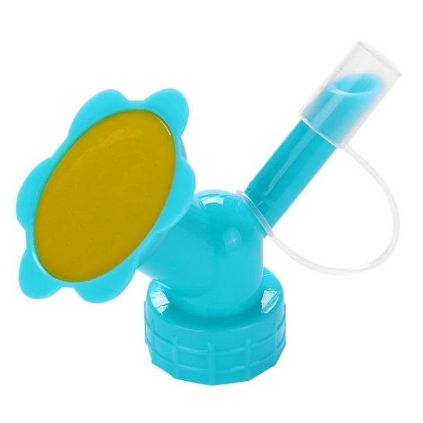 Boquilla de aspersión Botella de riego Latas de agua para riego de flores Azul Ehuebsd Libre de BPA