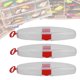 thumbnail image 5 of Juego de cajas de plástico duraderas para cebos de pesca, 3 piezas, contenedores portátiles para señuelos con soporte, almacenamiento ideal de aparejos (grande) Fisherman's Companion, 5 of 8