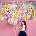 thumbnail image 3 of Long Hair Princess Invitations Cards Stock Bulk Birthday Invite Fill-in Party Supplies Decorations for Boys Girls, 3 of 3