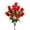 Red B, variant on 10-Headed Realistic Simulated Flowers, Large Rose Bud Bouquet, Valentine's Day Decorations, Low Maintenance, Perfect for Home and Office Decor, Ideal for Busy Lifestyles