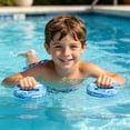 thumbnail image 5 of Water Exercise Discs Water Weights for Pool Exercise Set EVA Foam Aerobic Equipment for Adults Hand Held Pool Resistance for Swimming Beginners, 5 of 6