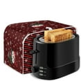 thumbnail image 7 of ZUXONGSY Christmas Snowman Stripes Toast Cover 2 Slice Toaster Bread Maker Cover Wide Slot Quilted Two Slice Toaster Appliance Dust-Proof Cover Anti-Sputtering Xmas Decor, 7 of 7