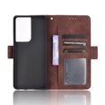 thumbnail image 3 of Funda Tipo Billetera GANGXUN para Samsung Galaxy S21 Ultra 5G – Tapa Flip con Tarjetero, 3 of 5