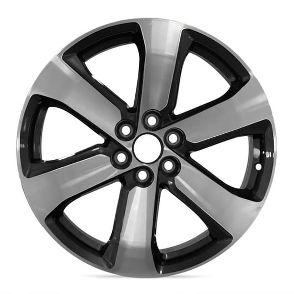 New OEM Surplus Wheel 20x8 in for 2018-2023 Chevrolet Traverse Machined Face with Painted Inlay Charcoal 20 inch Aluminum Rim
