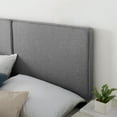 thumbnail image 5 of Modern Sleep Ranier Squares Upholstered Wood Headboard, Multiple Colors & Sizes, 5 of 9