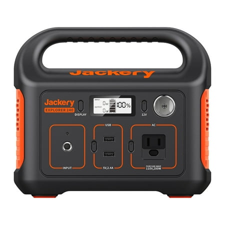 Jackery Portable Power Station, 240Wh Backup Lithium Battery