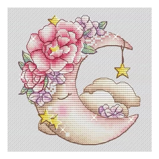 Kit de cielo de punto de cruz parcial algodón ecológico 11CT arte contado regalo decoración del hogar Hugtrwg Para estrenar