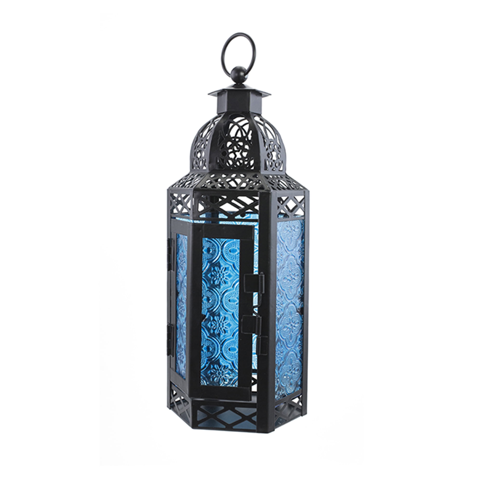 15 Exotic Candelabra Tall Blue Lantern Candleholder Large Wedding Centerpieces 