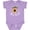 Lavender, variant on Inktastic Bee Kind Bees and Sunflower Boys or Girls Baby Bodysuit