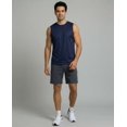 thumbnail image 3 of 5 Pack Men's Mesh Muscle Tank Tops Sleeveless Athletic Gym Workout Shirts, 3 of 5
