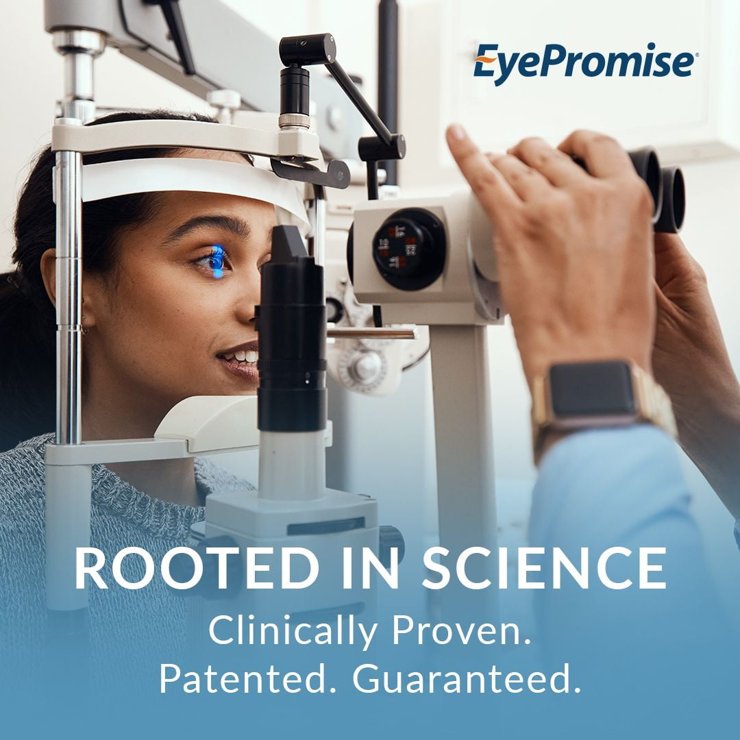 EyePromise EZ Tears Eye Vitamin | Dry Eye Drops Substitute | Occasional Dry Eye Relief | Omega 3 + 8
