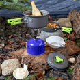 thumbnail image 5 of Camping cooking set - camping cookware - camping cookware set - camping pot - camping equipment - essential accessories - travel - hiking - outdoor cooking - compact - portable - lightweight, 5 of 5