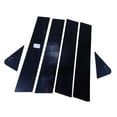 thumbnail image 3 of 6 pegatinas para molduras de paneles de puertas y ventanas, impermeables, brillantes, de repuesto para pilar de coche, para 2019-2023, 3 of 8
