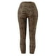 thumbnail image 5 of Pantalones de yoga atléticos para correr con cintura alta y estampado clásico de flores para mujer Pompotops ulkah944012, 5 of 5