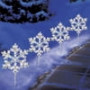 Seasonal Snowflake Pathway Marker