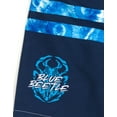 thumbnail image 5 of DC Comics Blue Beetle Little Boys UPF 50+ Swim Trunks Bathing Suit Stripes 7, 5 of 5