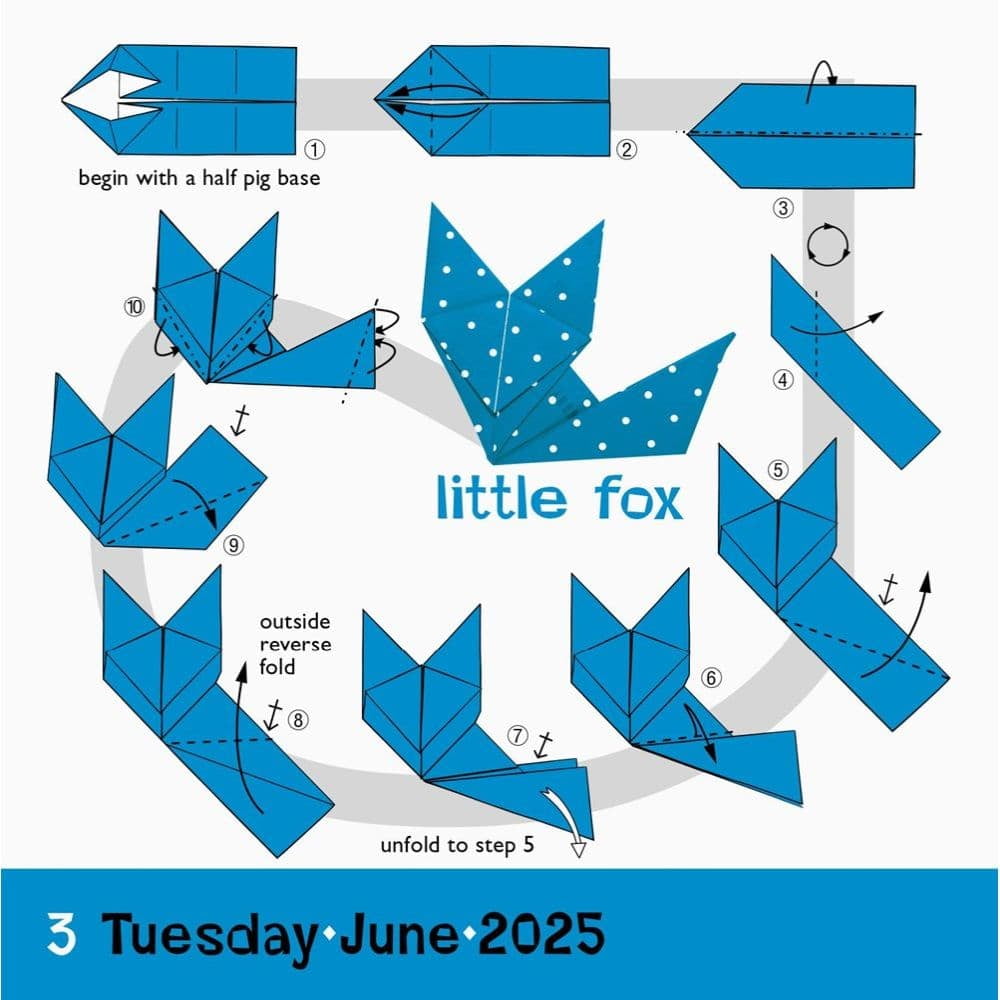 Origami Page-A-Day(r) Calendar 2025: More Than 250 Projects to Fold, (Paperback)