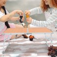 thumbnail image 2 of Table Pliante de Maison Table de Lit Pratique Bureau de Lit Accessoire de Camping Résistant à l'Usure, 2 of 5