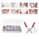 thumbnail image 4 of Juego de 400 Botones a Presión de 0,37 Pulgadas, Herramienta de Costura con Alicates de Sujeción para Almohadillas de Mamá, Pañales, Baberos, Bolsas D Soledad Botones a presión, 4 of 10