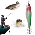 thumbnail image 3 of Anzuelo Calamar Realista 10 Cm G Señuelo Pesca Luminoso Cebo Camarón Artificial Corte Pulpo (2), 3 of 9