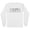 White, variant on Skyline Juneau Alaska Long Sleeve Shirt Unisex Large White