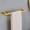 Gold #2, variant on Stainless Steel Towel Bar | No-Drill Adhesive Mount | Modern Bathroom Towel Rack | 40cm Towel Storage Holder | Gold Black Silver Options