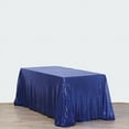 BalsaCircle Navy Blue 90" x 156" Sequin Rectangular Tablecloth Dining ...