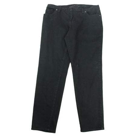 INC International Concepts Black Short-Leg Skinny Jeans